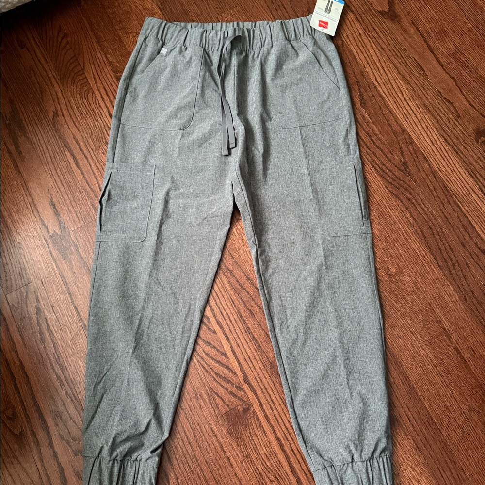 Hanes Charcoal Comfort Fit Scrubs